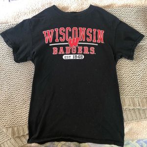 Wisconsin badgers short sleeve tee